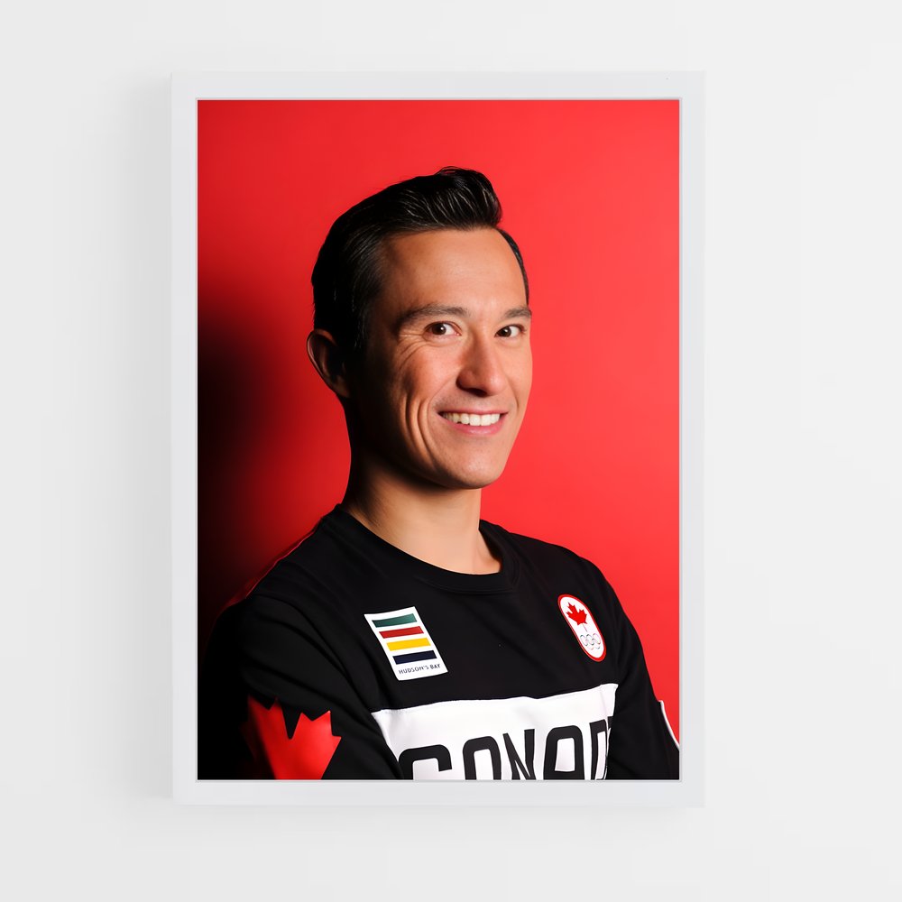 Poster Patrick chan créatives – affiche Patinage artistique (vue 3)
